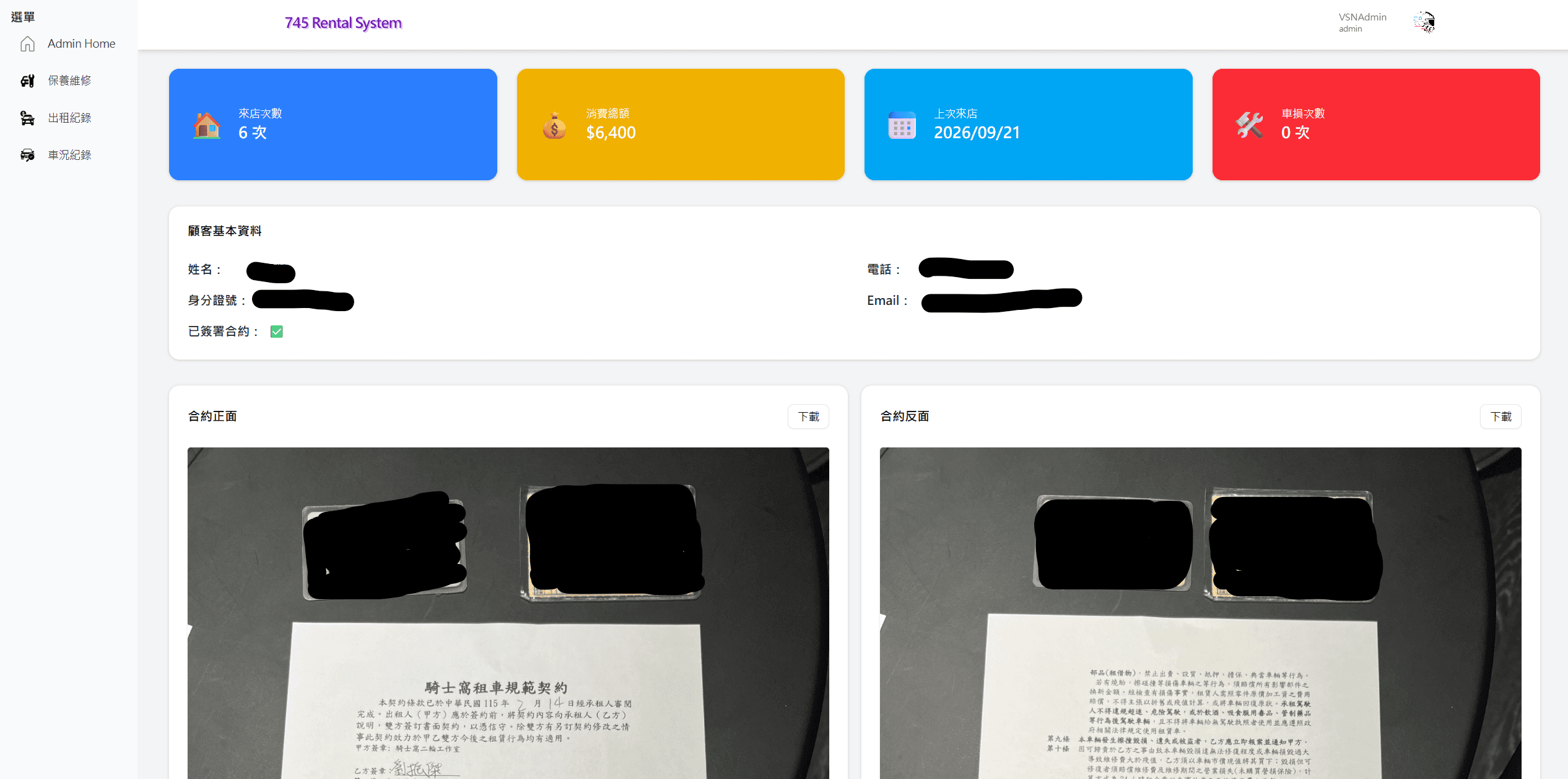Customer Detail